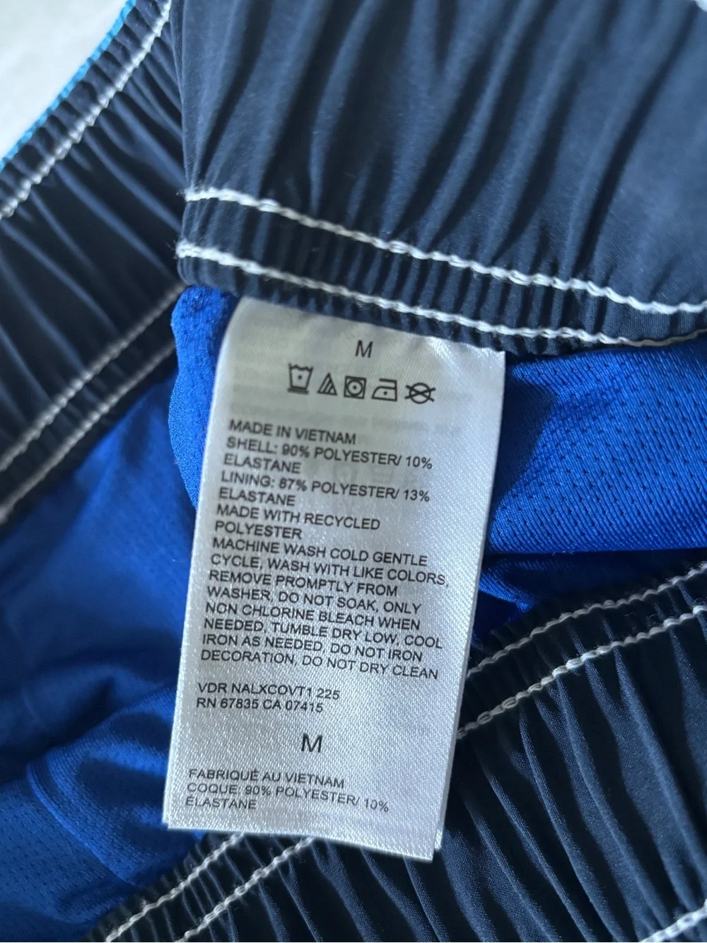 Nautica Men’s M Blue Swim Trunks